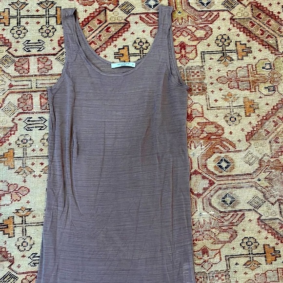 MM LAFLEUR taupe tunic tank XS - Picture 1 of 5